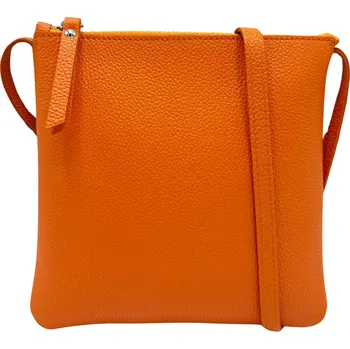 Kožená crossbody kabelka Lola oboustranná Barva: Oranžová