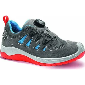 Těžké boty MADDOX Kids BOA® grey-red polobotka 35