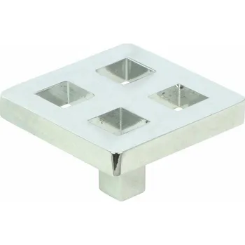 Nábytkové kování Nábytková Úchytka Knopka CHROM