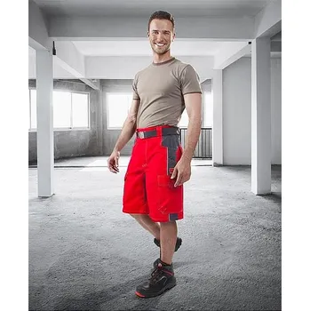 pracovní kraťasy VISION šortky červené