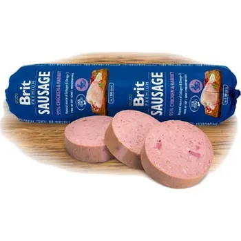 Brit premium masovka 800g kuře+králík dog
