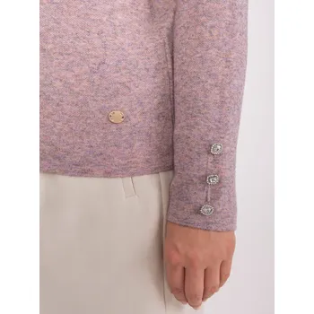 Dámský svetr PM SW PM1020 Svetr.12P světle růžová XL/XXL