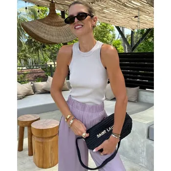 BeChick Stříbrný top Simplet Bechick ❤