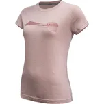 SENSOR MERINO AIR HILLS dámské triko kr.rukáv dusty pink