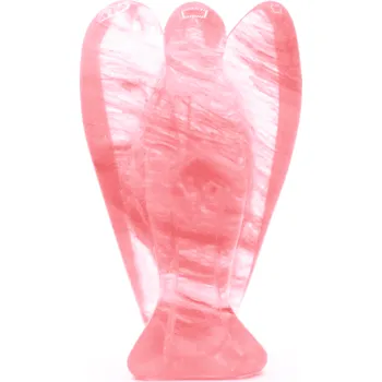 Milujeme Kameny Křemen jahodový - anděl - tromlovaný kámen Malý 445332