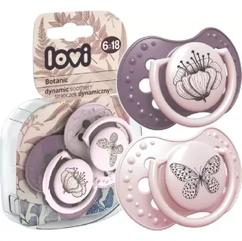 Silikonový dudlík - DIFRAX LOVI - 2 Ks (6-18 m) (Značka: DIFRAX LOVI)