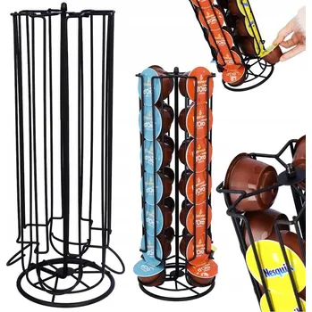 Kávovar HIT Držák na kávové kapsle Dolce Gusto 28 ks černý HT-22171165