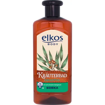 Koupelová pěna Soft & Gentle Elkos Eukalyptová bylinná koupel 500 ml - originál z Německa