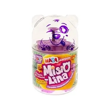 Set školních potřeb Misiolina Masa plastyczna fiolet 60g + 1 foremk