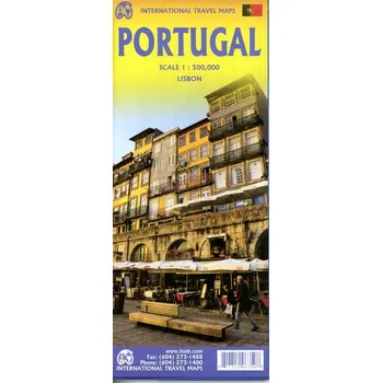 Cestování Portugal [EN] (2025, Karta, International Travel Maps)