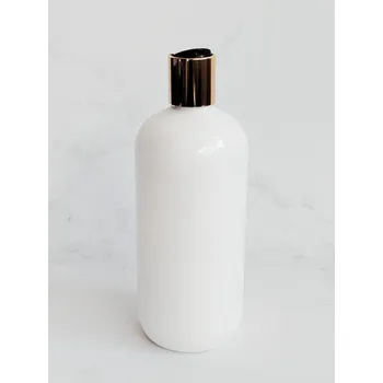 Dávkovač mýdla Dávkovač mýdla BELA 500 ml bílý s černo-zlatým DISC TOP