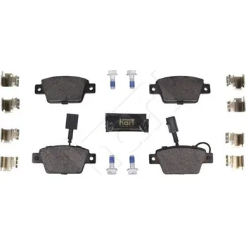 Brzdová destička Sada brzdových destiček, kotoučová brzda HART 261 839