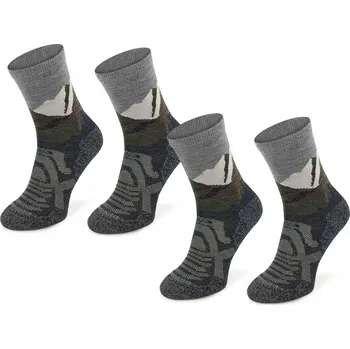 Pánské ponožky Rychleschnoucí termoaktivní ponožky merino COMODO TRE18 vel. 43-46 / 2 páry