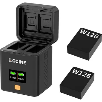 ZGCINE Charging Case for Fujifilm NP-W126S Battery