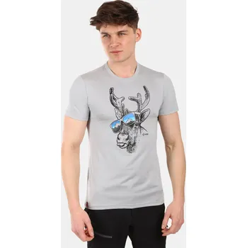 Pánské funkční tričko Kilpi LISMAIN-M světle šedá 4XL