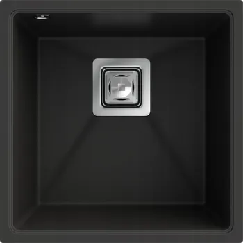Granitový dřez Jednokomorový granitový dřez Granitan NAPO, černý