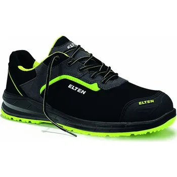 Pracovní obuv LOAN XXSports Pro black-lime S3 ESD polobotka 35