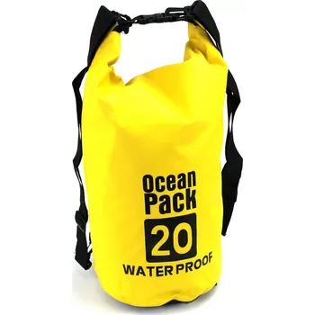 kempingová židle Ocean Pack, vodotěsný vak 20L žlutý (OCP20Y)