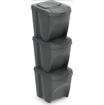 M.A.T. GROUP koš na tříděný odpad 3x25l PH ŠE