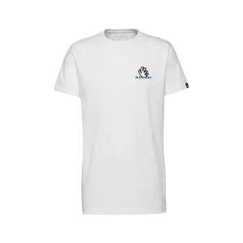 Pánské tričko Mammut Massone T-Shirt Men Hold white 0243 bílá M