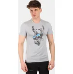 Pánské funkční tričko Kilpi LISMAIN-M světle šedá 3XL