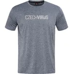 Pánské tričko Czech Virus Recycled Gray S