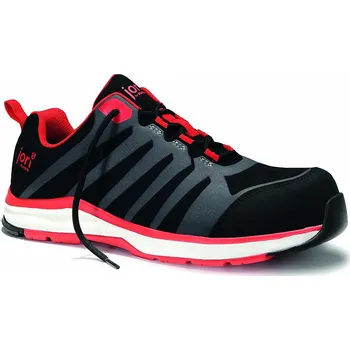 Pracovní obuv jo_RAPID black-red S3 ESD polobotka 42