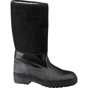 Pánská zimní obuv Koženofilc lepený 42