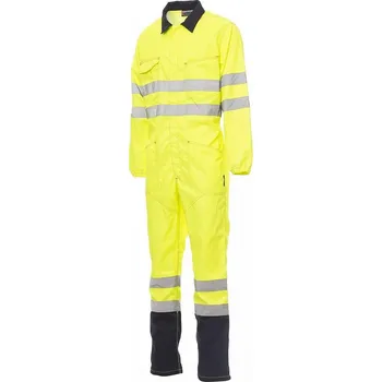 Pracovní kombinéza SHIP ORANŽOVÁ FLUO kombinéza M