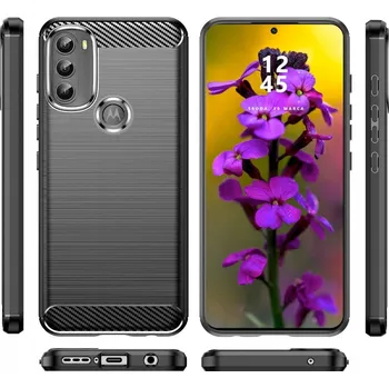 Pouzdro na mobilní telefon Zadní Kryt Radian pro Motorola Moto G71 černý