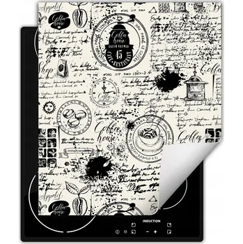 Obraz Ochranná podložka pod indukční varnou desku dekorativní rolovací do kuchyně potisk 45x52 wm0028