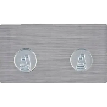 Věšák Háček bez vrtání Wenko šedý