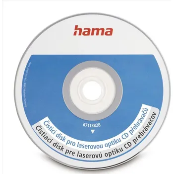 Hama CD čisticí disk, s čisticí kapalinou a úložním obalem