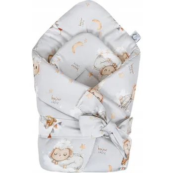 Zavinovačka Zavinovačka pro miminko, bavlněná zavinovačka na zavazování Ovečky Bonjour Cherie 74x74 cm