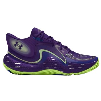 Pánské tenisky Basketbalové boty Under Armour UA Spawn 6 Mid SOS 3028337-500 Velikost 46 EU | 11 UK | 12 US | 30 CM