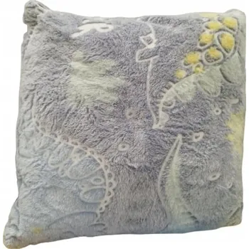 Polštář SMUKEE Polštář polštář SVÍTÍCÍ VE TMĚ 40 x 40 cm DINOZAURI 503