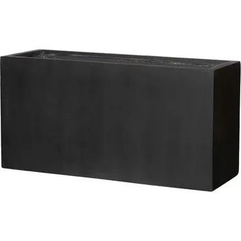 Květináč Venkovní květináč Jort S 80 x 30 x 40 cm Charcoal Cement