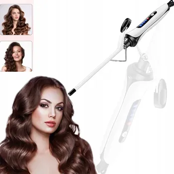 Péče o vlasy KULMA NA VLASY KERAMICKÁ 9MM S LED DISPLEJEM - PRO TVORBU LOKEN A VLN