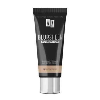 Přípravek na tvář AA Blus Sheer rozjasňující make-up na obličej 02, 30 ml