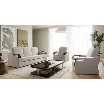 Obývací pokoj Sedací souprava BERGAMO 3+1+1 222 cm - skupina II.