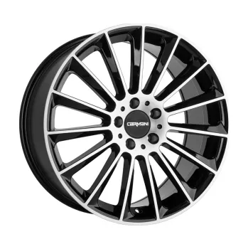 Disk Alu disk CARMANI 17 Fritz 9.5x20, 5x112, 66.6, ET50 black polish