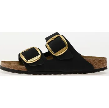Dámské tenisky Tenisky Birkenstock Arizona Big Buckle Nubuk Leather Black EUR 37