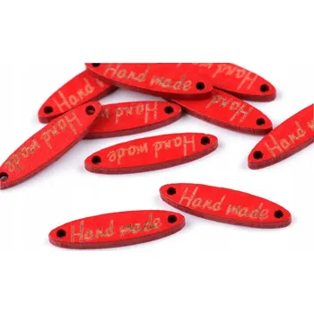 Obraz 10 Ks červená etiketa / štítek