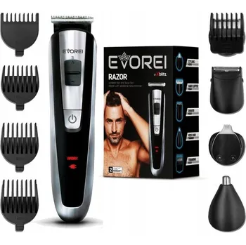 Strojek na vlasy BEZDRÁTOVÝ ZASTŘIHOVAČ HLAVY PRO HOLENÍ VOUSŮ EVOREI RAZOR