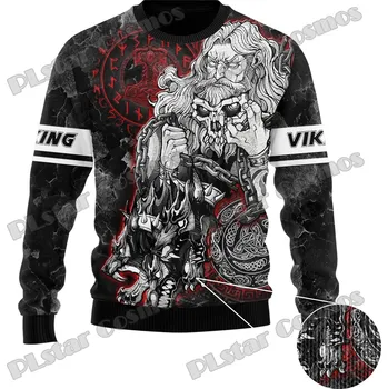 Dámský svetr Unisex svetr s potiskem CS1115 Vlk Wolf Velikost: L, Barva (Varianta): Svetr 9