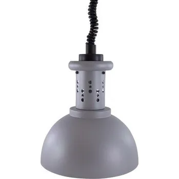 Lampa v provedení - stříbrno-šedá barva (⌀23) - bez žárovky