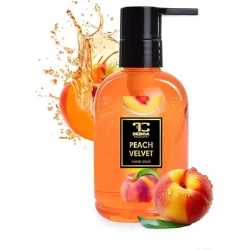 Mýdlo PEACH VELVET | šetrné tekuté mýdlo s glycerinem | 310 ml | FRUITY EDITION
