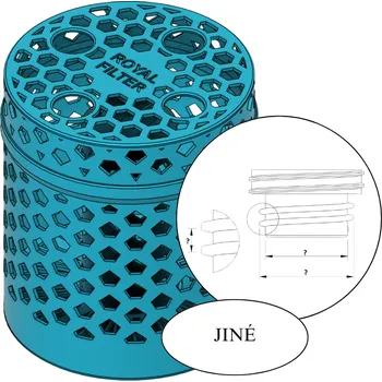 Bazénová filtrace Royal filter Royal filtr do vířivky 175x152mm - se závitem (náhrada pro vířivky WELLIS) Vyberte závit pro wellis filtr: Závit 3 - Jiné