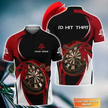 Unisex tričko pro šipkaře Darts s vlastním textem CS3336 Velikost: 3XL, Barva (Varianta): barva 2