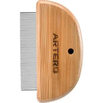 Péče o srst a drápky ARTERO Chippi hřeben oválný - blešák "Nature Collection"